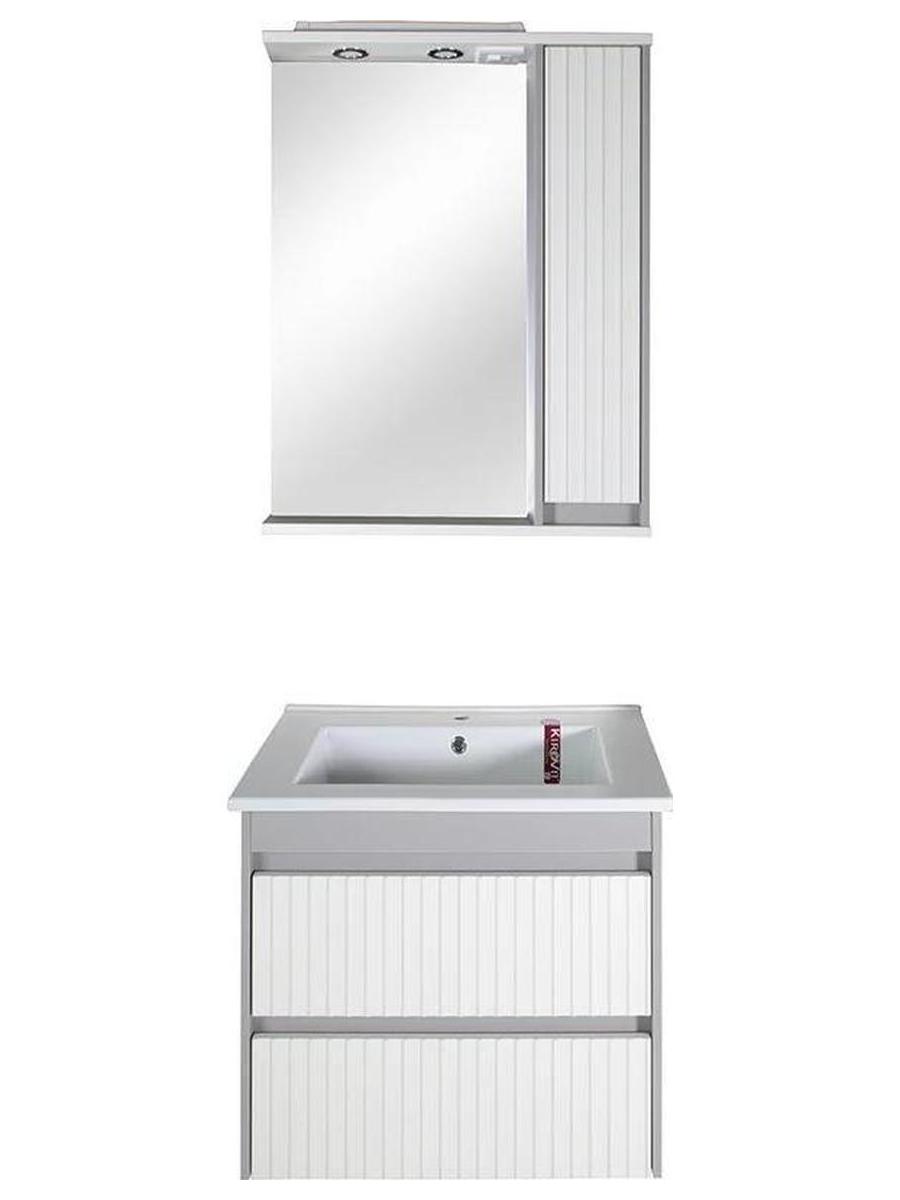 Зеркало ASB-Mebel Мирано 65 правое (12258) - фото 2