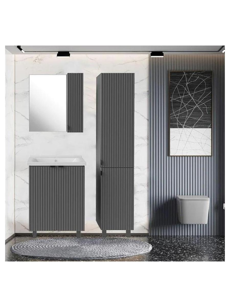 Пенал ASB-Mebel Дора 35 "Серый"  (9973) - фото 4