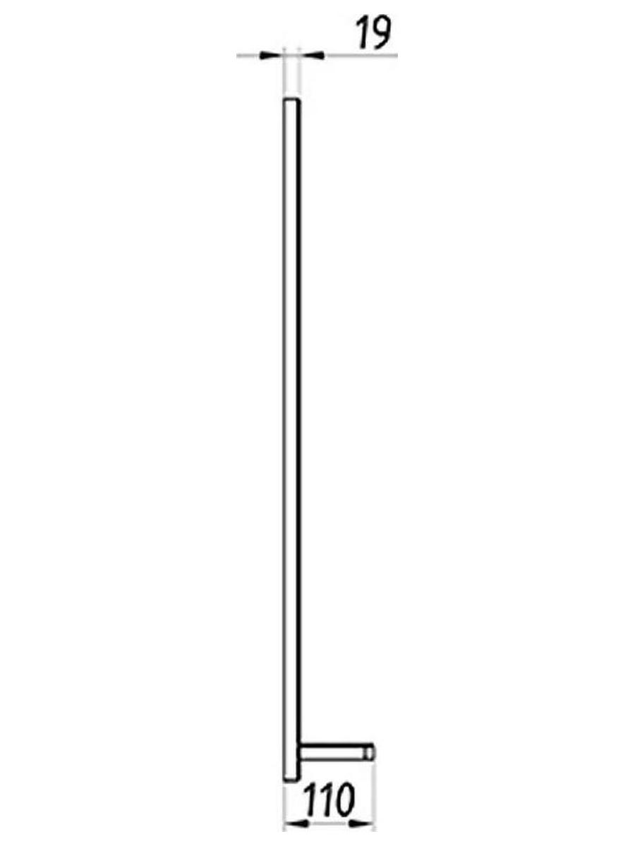 Зеркало ASB-Woodline Монте 100 с полочкой (10777) - фото 5