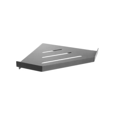 Полка угловая одноэтажная Fixsen Hi-Tech графит (FX-841F)