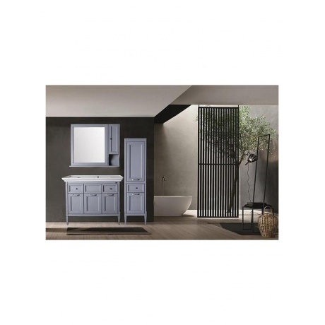 Зеркало ASB-Woodline Гранда 80 Grigio (11481/2) - фото 4