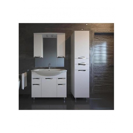 Зеркальный шкаф ASB-Mebel Мессина 100 (9616) - фото 2