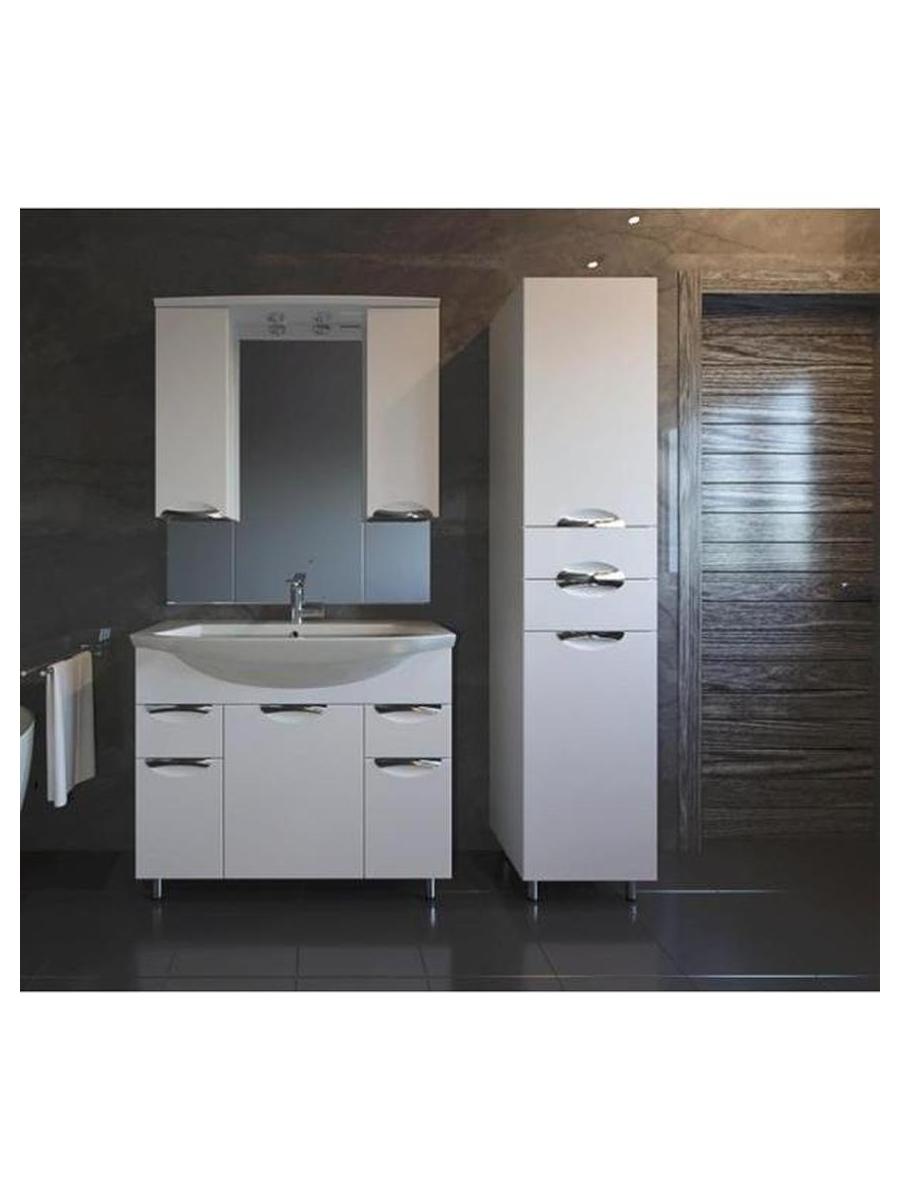 Зеркальный шкаф ASB-Mebel Мессина 100 (9616) - фото 2