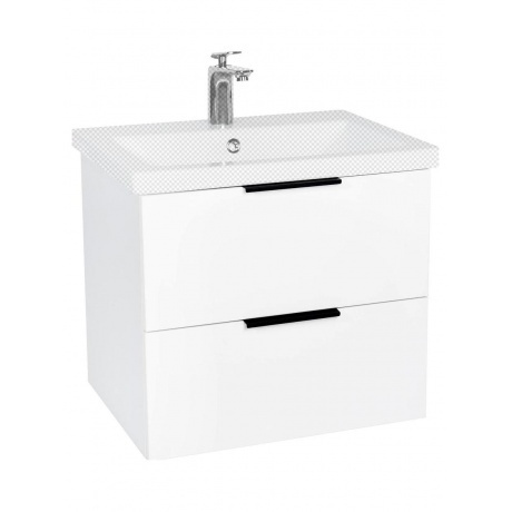 Тумба VIANT "Берлин" MODUO 60 2 ств белая 444х570х820 (VBER60MDB...