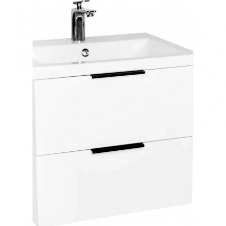 Тумба VIANT "Берлин" MODUO 60 2 ящика подвесная белая 444х570х52...