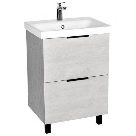 Тумба VIANT "Берлин" MODUO 60 2 ящика цемент 444х570х820 (VBER60...