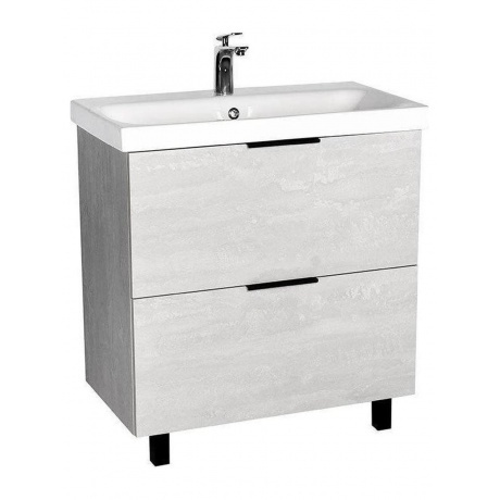 Тумба VIANT "Берлин" MODUO 80 2 ящика подвесная белая 441х766х52...