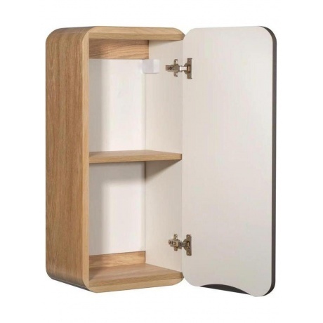 Шкаф навесной Runo Ницца 35 белый правый (00-00002125) - фото 2