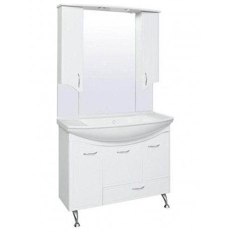 Зеркальный шкаф Runo  Севилья 105 (00000000596) - фото 2