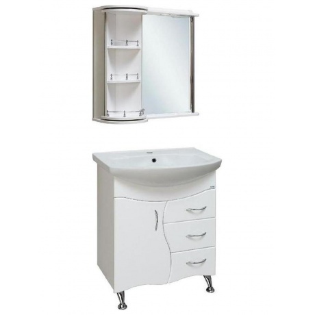 Зеркальный шкаф Runo  Секрет 65 (00000000580) - фото 5