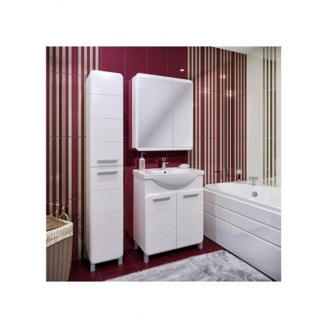 Зеркальный шкаф Runo  Эрика 70 (УТ000003320) - фото 5