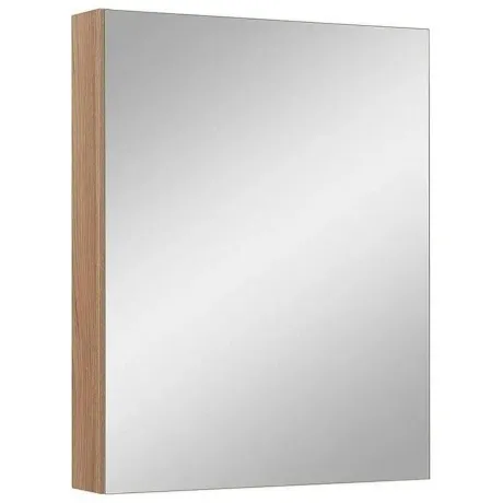 Зеркальный шкаф Runo графит Лада 50 (00-00001160)