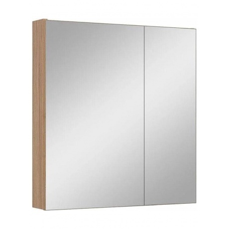 Зеркальный шкаф Runo графит Лада 60 (00-00001161) - фото 1