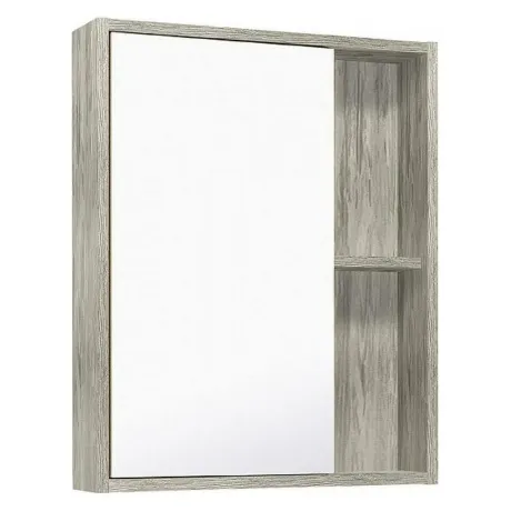 Зеркальный шкаф Runo дуб скандинавский Эко 52 (00-00001185)