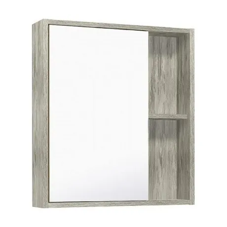 Зеркальный шкаф Runo дуб скандинавский Эко 60 (00-00001187)