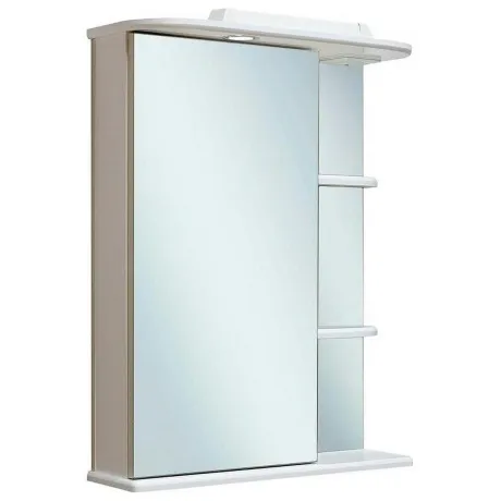 Зеркальный шкаф Runo левый Магнолия 50 (00000000607)