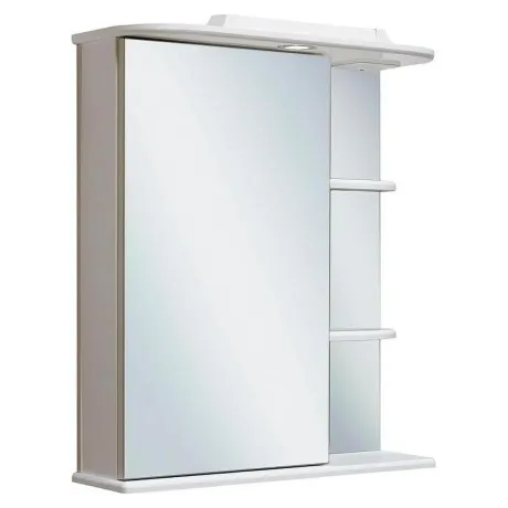 Зеркальный шкаф Runo левый Магнолия 60 (00000000030)