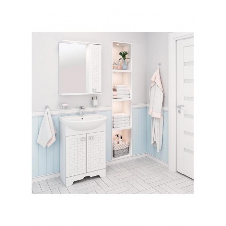 Зеркальный шкаф Runo правый Авила 60 (00000001047) - фото 4