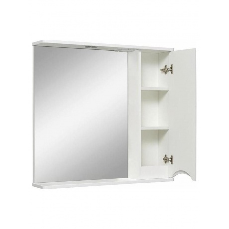 Зеркальный шкаф Runo правый Афина 80 (00-00001172) - фото 2