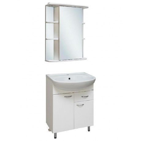 Зеркальный шкаф Runo правый Гиро 60 (00000000025) - фото 2