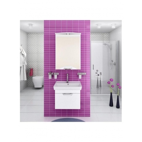 Зеркальный шкаф Runo правый Ибица 50 (00000001075) - фото 5