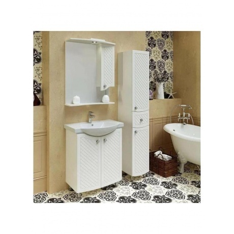 Зеркальный шкаф Runo правый Милано 65 (УТ000002097) - фото 3