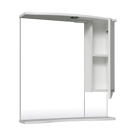 Зеркальный шкаф Runo правый Милано 75 (УТ000002098) - фото 2