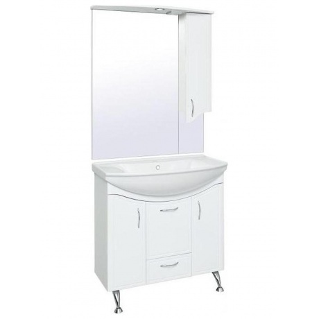 Зеркальный шкаф Runo правый Севилья 85 (00000000595) - фото 2