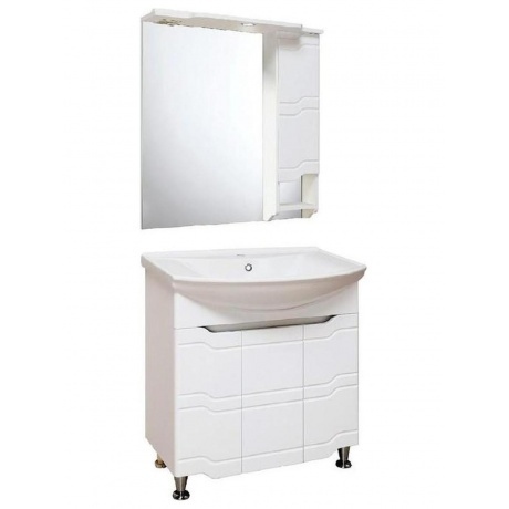 Зеркальный шкаф Runo правый Стиль 75 (00000001128) - фото 3