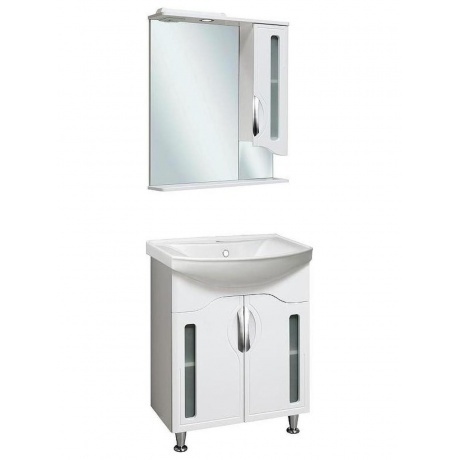 Зеркальный шкаф Runo правый Толедо 65 (00000001040) - фото 5