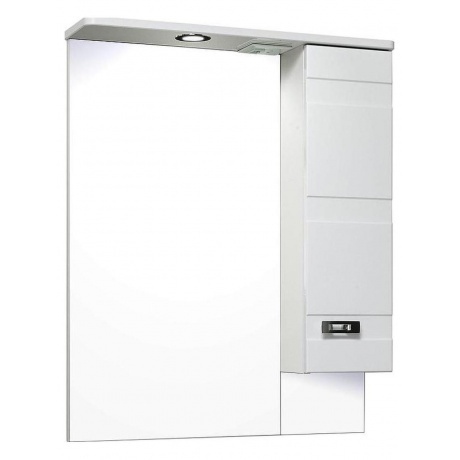 Зеркальный шкаф Runo правый Турин 65 (УТ000002103) - фото 1