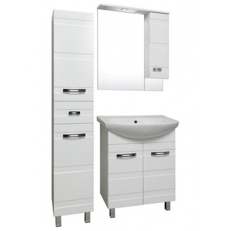 Зеркальный шкаф Runo правый Турин 65 (УТ000002103) - фото 3