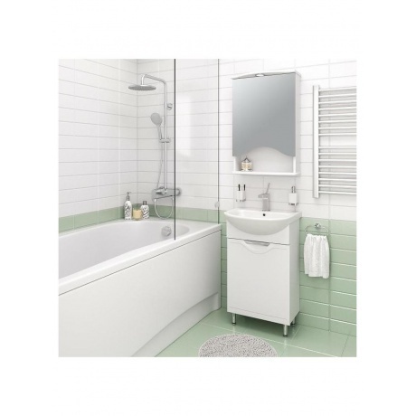 Зеркальный шкаф Runo правый Фортуна 50 (00000001027) - фото 4