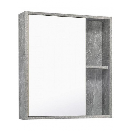 

Зеркальный шкаф Runo серый бетон Эко 60 (00-00001186)