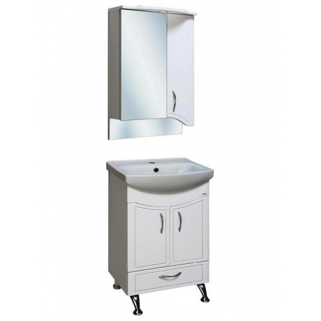 Зеркальный шкаф Runo справа Севилья 50 (00000000799) - фото 2