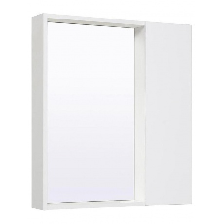 Зеркальный шкаф Runo белый Манхэттен 65 (00-00001044) - фото 1