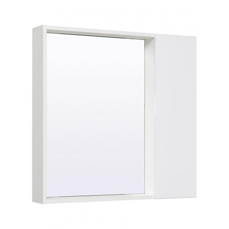 

Зеркальный шкаф Runo белый Манхэттен 75 (00-00001045)