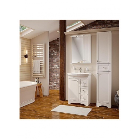 Зеркальный шкаф Runo правый Мерида 58 (00-00000740) - фото 4