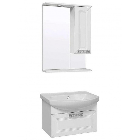 Зеркальный шкаф Runo правый Монро 53 (00-00000459) - фото 4