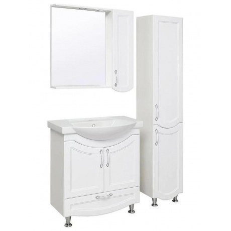 Зеркальный шкаф Runo правый Неаполь 75 (00-00001031) - фото 3