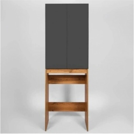 Шкаф VIANT  "Бостон" разборный для с\м графит 380х645х1900 (VBOS...