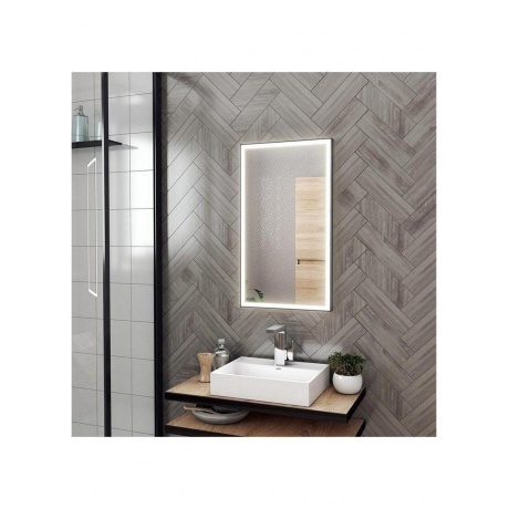 Зеркало Teymi Helmi 40х70, LED Black Edition T20301 - фото 11