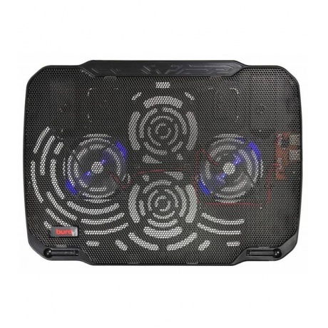 

Подставка для ноутбука Buro BU-LCP156-B208 15.6"355x260x21мм 2xUSB 2x 80ммFAN 560г металлическая
