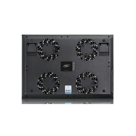 Подставка для ноутбука Deepcool MULTI CORE X8 (MULTICOREX8) 17&quot; (381x268x29мм 23дБ 2xUSB 4x 100ммFAN 1290г) алюминий/пластик черный - фото 3