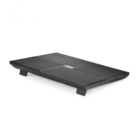 Подставка для ноутбука Deepcool MULTI CORE X8 (MULTICOREX8) 17&quot; (381x268x29мм 23дБ 2xUSB 4x 100ммFAN 1290г) алюминий/пластик черный - фото 4