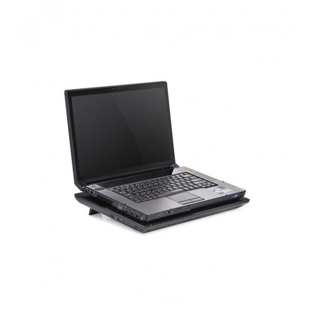 Подставка для ноутбука Deepcool MULTI CORE X8 (MULTICOREX8) 17&quot; (381x268x29мм 23дБ 2xUSB 4x 100ммFAN 1290г) алюминий/пластик черный - фото 6