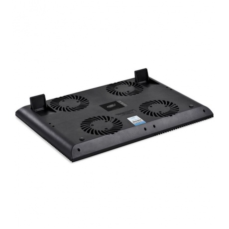 Подставка для ноутбука Deepcool MULTI CORE X8 (MULTICOREX8) 17&quot; (381x268x29мм 23дБ 2xUSB 4x 100ммFAN 1290г) алюминий/пластик черный - фото 7