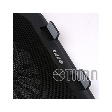 Подставка для ноутбука Titan TTC-G21T 15&quot; (355x260x40мм 19дБ 2xUSB 1x 130ммFAN) черный - фото 3