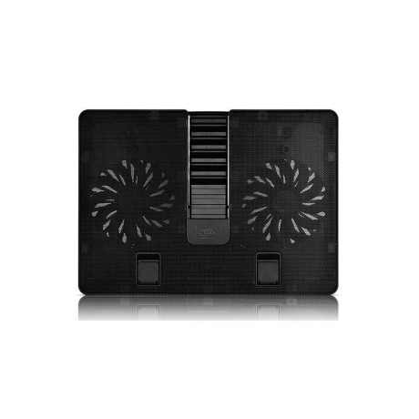 Подставка для ноутбука Deepcool U PAL (U-PAL) 15.6&quot; (390x280x28мм 26дБ 1xUSB 2x 140ммFAN 765г) пластик ABS черный - фото 2