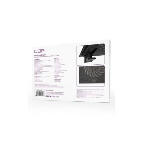 Подставка для ноутбука CBR CLP 17202 390x270x25 мм, - фото 12